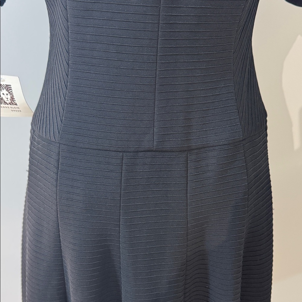 Anne Klein Classic Black Midi Dress - Picture 7 of 7